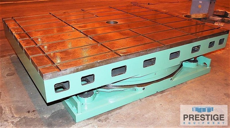 Giddings &amp; Lewis 96&quot; x 120&quot; Fixture Table (Rotary Not Working)