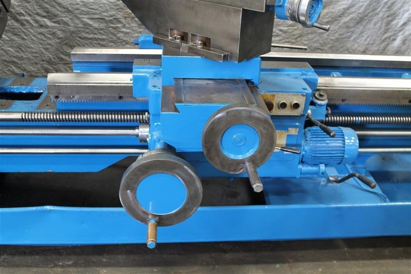40" X 120" EDELSTAAL GAP BED ENGINE LATHE: STOCK #59735