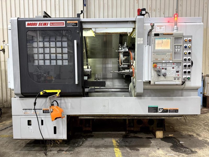Mori Seiki NLX 2500 SMC/700 Multi-Axis CNC Lathe, 2012 -Chip Conveyor, Tooling