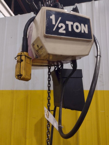 1/2 TON COFFING MODEL #EC-1016-2 POWERED MOTORIZED CHAIN HOIST: YOBRO #25042