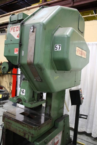 45 TON FEDERAL OBI FLYWHEEL PRESS: STOCK #63515
