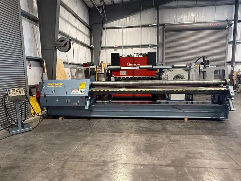 MONTGOMERY 4R-16810 14’ x 10 Gauge 4-Roll Plate Bending Roll #7659