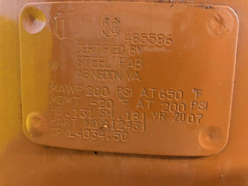 7.5 HP DEVAIR MODEL #TASV-5052-S 175 PSI VERTICAL AIR COMPRESSOR WITH AIR TAK 20 SCFM AIR DRYER: STOCK 16096