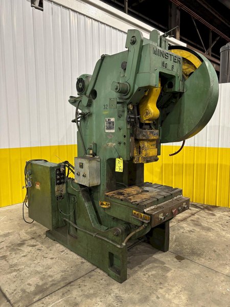 60 TON MINSTER MODEL #6 OBI STAMPING PRESS, 4" STROKE: STOCK #22137