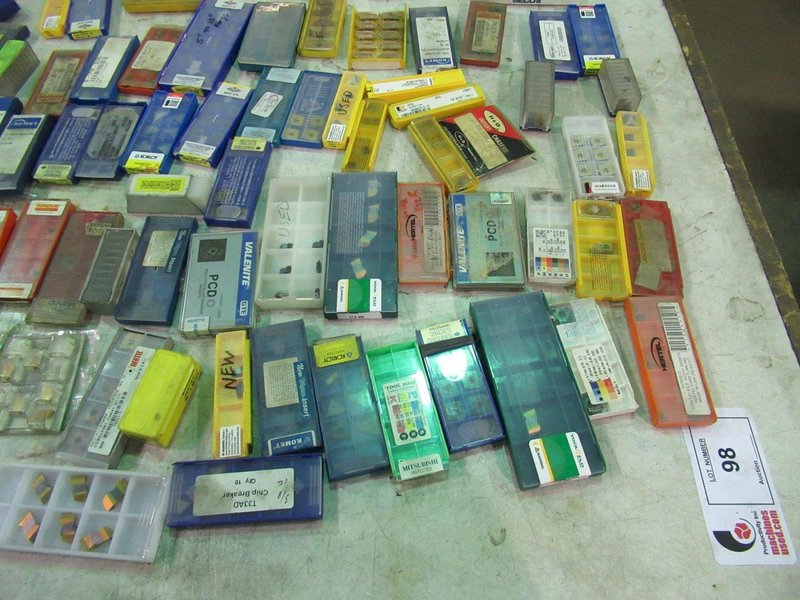 Inserts, Large Assortment including Carbide- Auction Item