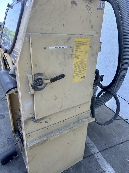 EMPIRE MODEL # EB 26&quot; X 36&quot; BLAST CABINET: STOCK #78177: STOCK #78196