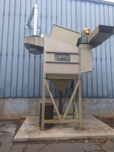 Clemco 7’W x 8’H x 14’L Abrasive Blast Room w/ Media Recovery &amp; Dust Collector, 2015