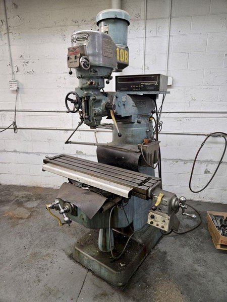 SERIES 1 BRIDGEPORT VERTICAL MILL. STOCK #1215025