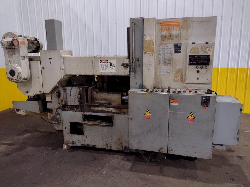 16" X 16" KASTO HBA-420 AUTOMATIC DUAL POST HORIZONTAL BANDSAW: STOCK #10617