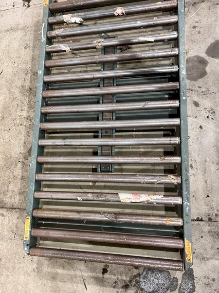 4,000 LB X 72" X 36" SOUTHWORTH MODEL #LS4-36 HYDRAULIC LIFT TABLE WITH ROLLER CONVEYOR TOP: STOCK #20895