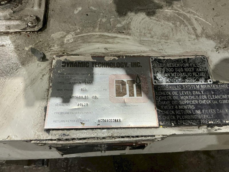 30,000 LBS X 36" PERFECTO COIL FEED LINE, COIL REEL UNCOILER &amp; STRAIGHTENER: YOBRO #24871