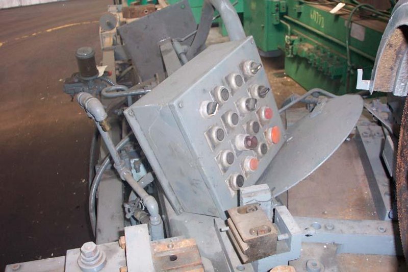 3/4" PINES ROTARY HYDRAULIC DUAL TUBE CUTOFF BENDER: STOCK #19438