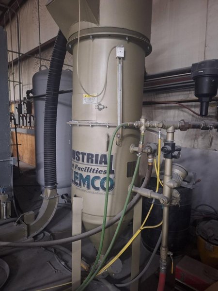 Clemco 7’W x 8’H x 14’L Abrasive Blast Room w/ Media Recovery &amp; Dust Collector, 2015