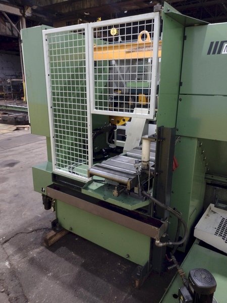 13.4&quot; X 13.4&quot; MISSLER MODEL #DEB-340-CE AUTOMATIC HORIZONTAL BANDSAW, NEW 2000: STOCK #19627