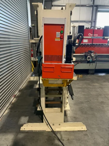 POWER TEAM 150 Ton Hydraulic H Frame Press 3 H.P. USA #7704