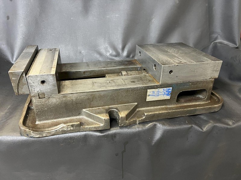 Kurt D80 Used 6" CNC Manual Milling Vise 8" Opening
