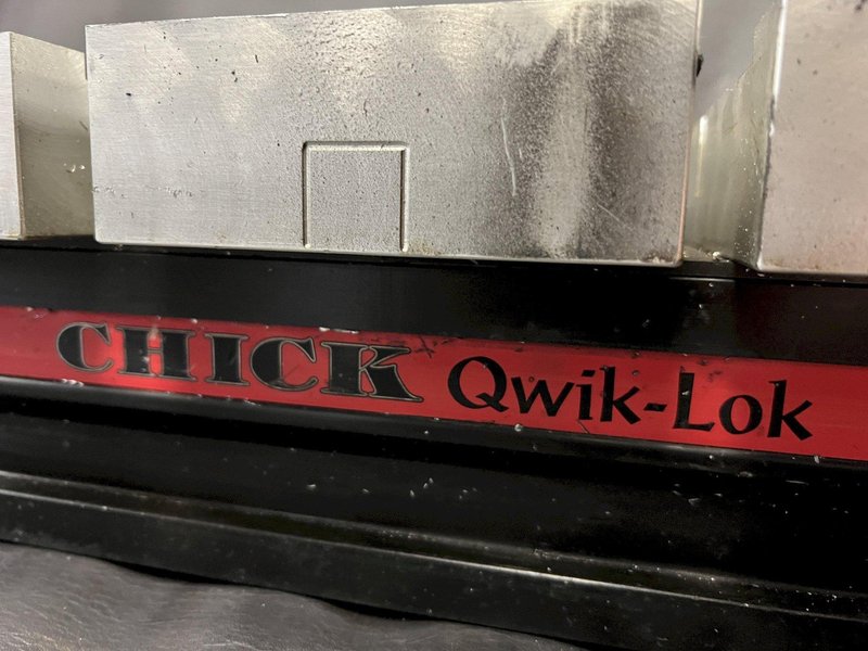 Chick MBAS1550 Qwik-Lok Double Lock CNC Vise | 6" Width