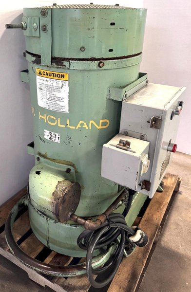 New Holland Spin Dryer K-24, 12" x 12" Basket, 75 Lb. Capacity, 1 HP