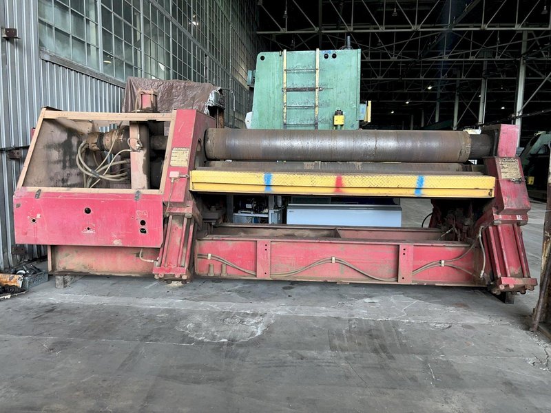 10' X 1" MONTGOMERY MODEL #4R-120100 4-ROLL HYDRAULIC PLATE BENDING ROLL: STOCK 17021