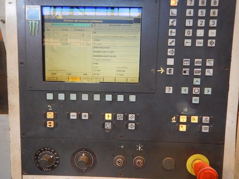 Trumpf - L3030 3000 x 1500 mm 4kW