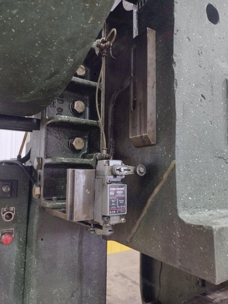 80 TON ROUSSELLE MODEL #8B-48 GAP FRAME PUNCH STAMPING PRESS, 6" STROKE: STOCK #20727