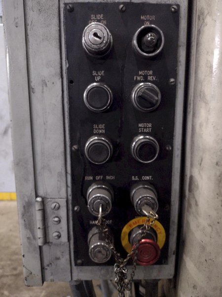 125 TON MINSTER MODEL #S2-125-48-36 SSDC PRESS, 10" STROKE: YOBRO #25090