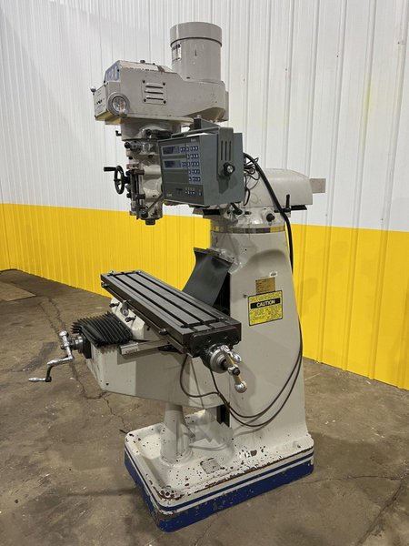 2 HP ACRA MODEL #AM-2V VERTICAL KNEE MILL: STOCK #18824