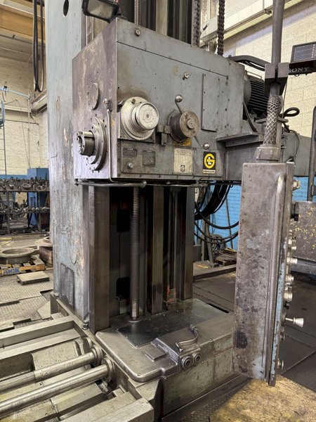 6&quot; GIDDINGS &amp; LEWIS 70-H6-T HORIZONTAL BORING MILL. STOCK # 0345625