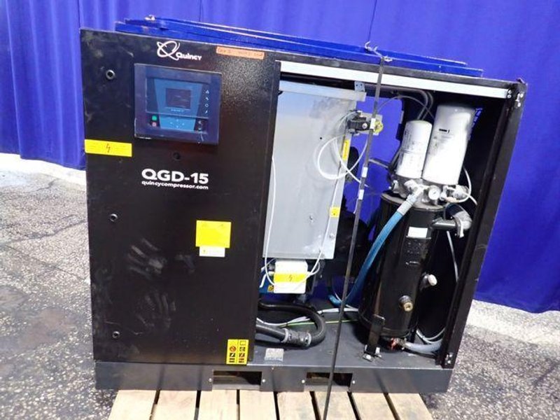 QUINCY COMPRESSOR 11 KW AIR COMPRESSOR  -  QGD-15