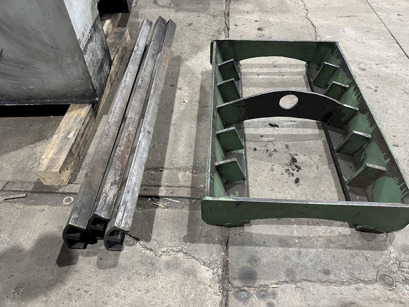 20,000 LB X 48&quot; RED BUD RBI MODEL #RM48-20S COIL REEL UNCOILER &amp; CAR: STOCK #19764