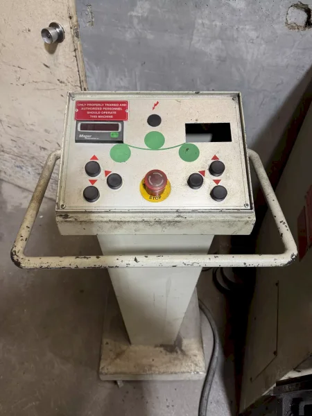 8' X 1/4" BIRMINGHAM MODEL #RH-0806 HYRAULIC DOUBLE PINCH PLATE ROLL 2007: YOBRO 25022