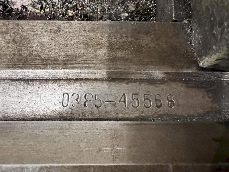 24&quot; X 120&quot; TOOLMEX PONAR MODEL #TUR-63 GAP BED ENGINE LATHE, 3.5&quot; HOLE: STOCK #22195