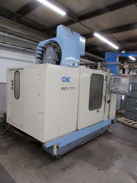 OKK PCV-55 5-AXIS CNC VERTICAL MACHINING CENTER. STOCK # 0527322