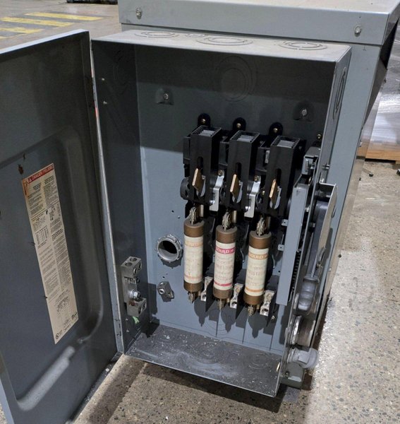 POWERTRAN 3PTN40-75K 480V 75KVA TRANSFORMER WITH DISCONNECT SWITCH