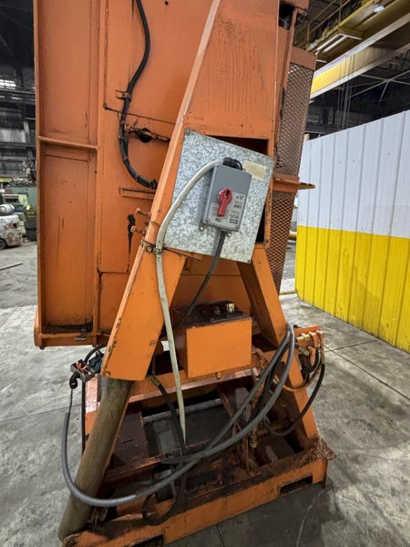 4400 LBS x 55&quot; x 48&quot; x 60&quot; CHERRY HYDRAULIC PALLET INVERTER / ROTATE / FLIPPER: STOCK #23736