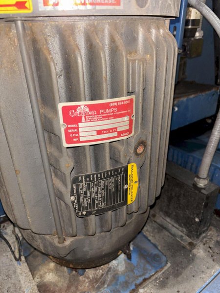 48&quot; x 60&quot; MAXJET ROTARY TABLE HEATED POWER PARTS WASHER 20 HP: STOCK #22566