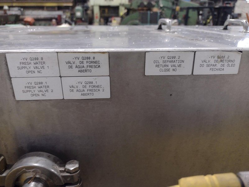 CRYSTAL FILTRATION CONTINUOUS FILTER COOLANT SYSTEM, WITH DRAG-OUT CONVEYOR : YOBRO #25069