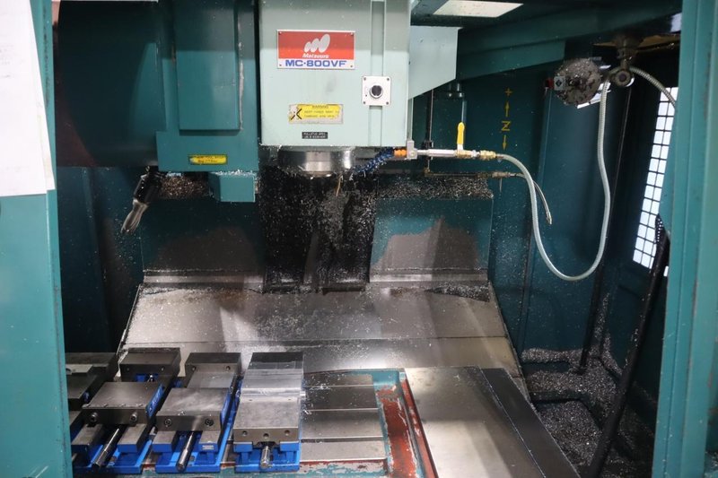 Matsuura MC-800VF CNC Vertical Machining Center, Yasnac i80 CNC, CT40, 8K RPM, 30 ATC - Auction Item