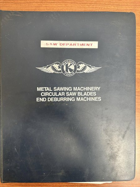 13.4" X 13.4" MISSLER MODEL #DEB-340-CE AUTOMATIC HORIZONTAL BANDSAW, NEW 2000: STOCK #19627