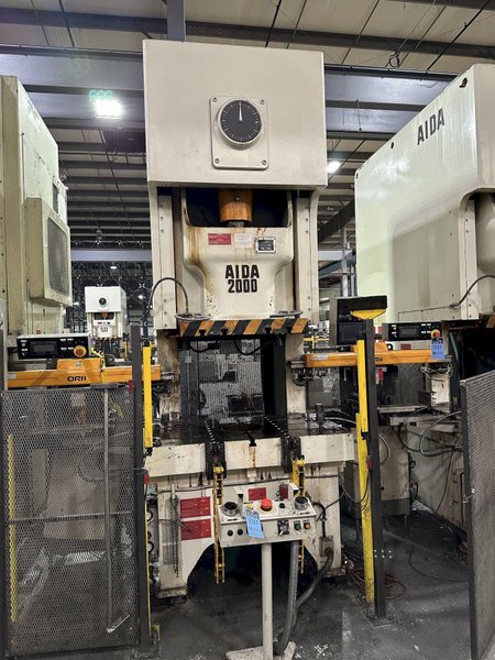 220 TON AIDA GAP FRAME PRESS