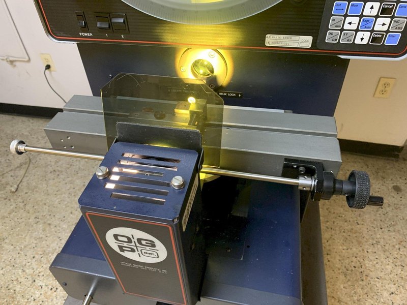 14" Optical Gaging Products (OGP) Basic Bench Optical Comparator