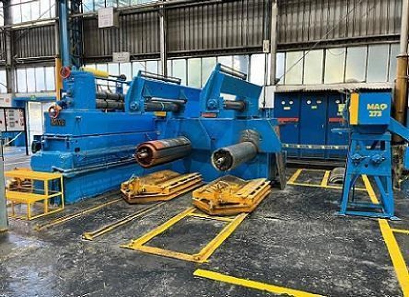 1300MM X 1.25MM SPIDEM ALUMINUM SLITTING LINE