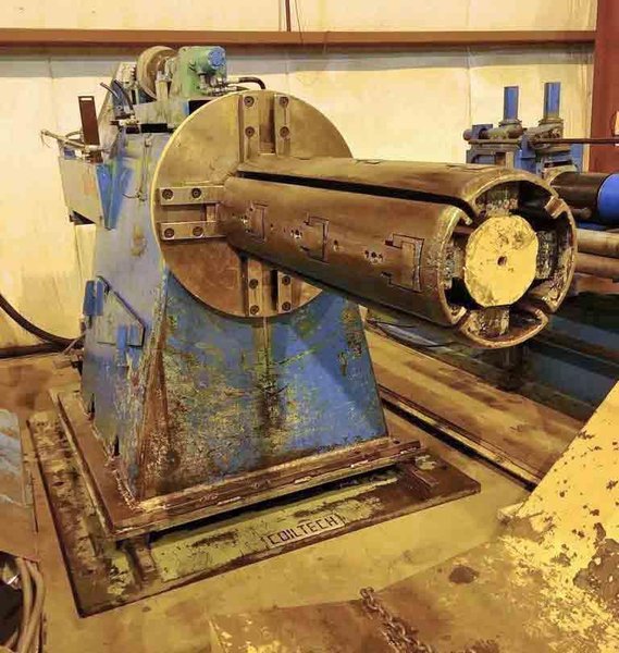 20,000 Lb x 48&quot; BRANER UNCOILER HYDRAULIC EXPANSION STOCK # 14220