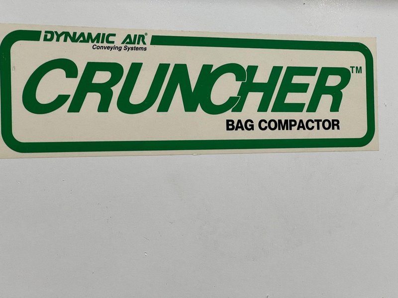16&quot; X 24&quot; X 36&quot; DYNAMIC AIR MODEL #388-CRUNCHER HYDRAULIC COMPACTOR: STOCK #16757