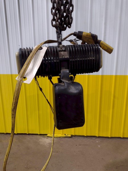 1 TON KONE MODEL @XN10100015P16S1C KONECRANES ELECTRIC CHAIN HOIST: STOCK 18707