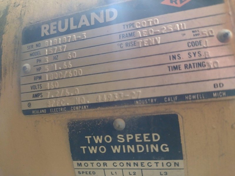 3 TON ACCO-WRIGHT WORK RATED SERIES 32 ELECTRIC POWERED CABLE HOIST: STOCK #18768