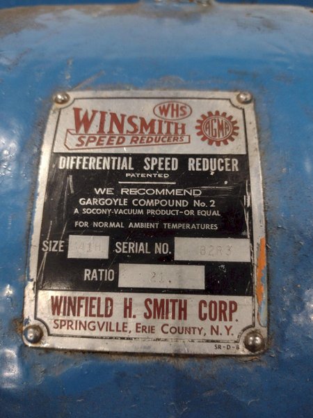 36” WIDE YODER SLITTING HEAD WITH POWERED FEED ROLLS: STOCK  #22951