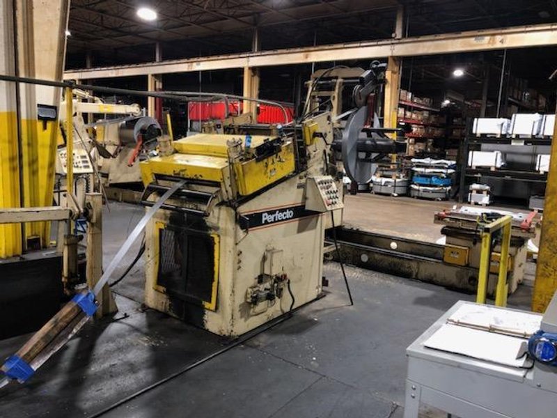 Perfecto Complete Coil Feed Line 15,000 Lb x 30" Wide