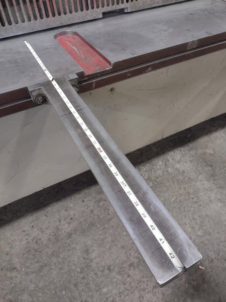 10&#039; X 10 GA CHICAGO MODEL #UA10-135 HYDRAULIC SHEAR: STOCK #17508