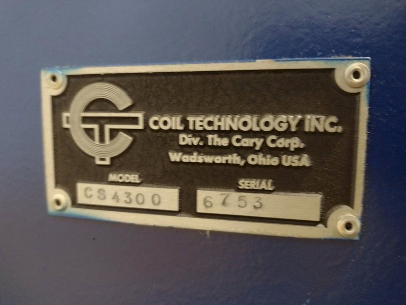 2500 LBS X 24&quot; COE MODEL #CPRP02524 MOTORIZED COIL REEL UNCOILER STOCK #3079